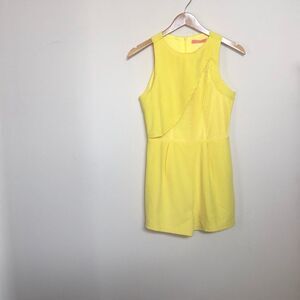 Romance Yellow Romper